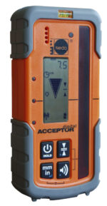 NEDO PRIMUS 2 H2N mit Acceptor Digital - Rotations- / Neigungslaser horizontal – Bild 2