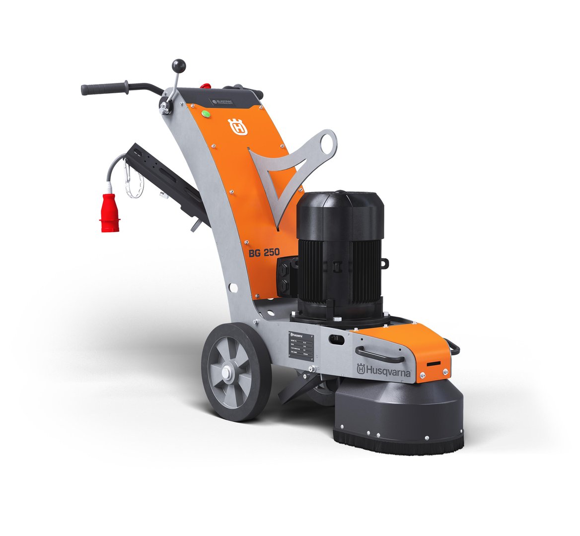 BG250.jpg HUSQVARNA / BLASTRAC BG 250 (400 V) | Schleifmaschine | Vorführgerät mit Scheibe – Bild 1