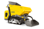 Wacker Neuson DT12 Minidumper mit Frontkippmulde und Selbstladeschaufel 1.200kg Zuladung