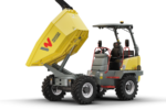 Wacker Neuson Raddumper DW50-2 mit Drehkippmulde 5.000kg Zuladung – Bild 2