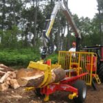 RABAUD F45 | hydraulischer Liegendspalter für Schlepper - 260 cm – Bild 2