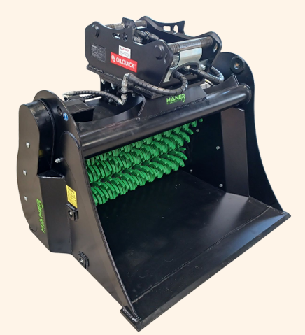 HSS_-2.png HÄNER HSS 600-3 - Schaufel-Separator für Minibagger 2,5 - 5,0 to. – Bild 1