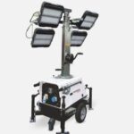 PRAMAC / Generac Linktower T4 elektrischbetriebener Lichtmast