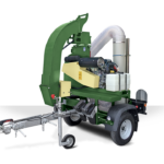 NEGRI Laubsauger T21 / Benzin-Laubsauger mit Zugelassenes Straßenfahrwerk