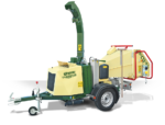 NEGRI Holzhäcksler C13 / Benzin- oder Diesel-Häcksler mit Straßenfahrwerk