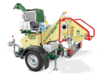 NEGRI Biohäcksler R240 / Benzin- oder Diesel-Häcksler mit Straßenfahrwerk