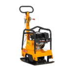 LUMAG RP-130HPC - Rüttelplatte reversierbar mit 130 kg inkl. Transportfahrwerk und Gummimatte – Bild 2