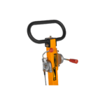 LUMAG RP-130HPC - Rüttelplatte reversierbar mit 130 kg inkl. Transportfahrwerk und Gummimatte – Bild 3