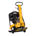 LUMAG RP-160HPC - Rüttelplatte reversierbar mit 160 kg inkl. Transportfahrwerk und Gummimatte – Bild 3