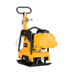 LUMAG RPi25N - Rüttelplatte reversierbar mit 131 kg inkl. Transportfahrwerk und Gummimatte – Bild 2