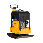 LUMAG RPi38D - Rüttelplatte reversierbar mit 292 kg inkl. Transportfahrwerk und Gummimatte – Bild 2