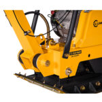 LUMAG RP-160HPC - Rüttelplatte reversierbar mit 160 kg inkl. Transportfahrwerk und Gummimatte – Bild 6